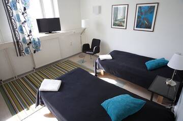 Фото номера Апартаменты с 2 спальнями Апарт-отели Yömyssy Apartments г. Керимяки 2